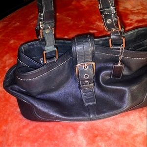 Leather Coach Bag